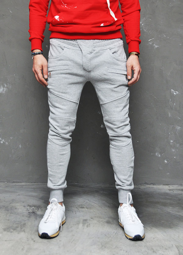 mens sweatpants with zipper